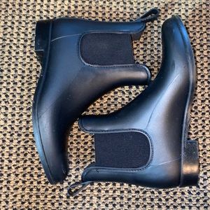 A New Day Black Rain Boots